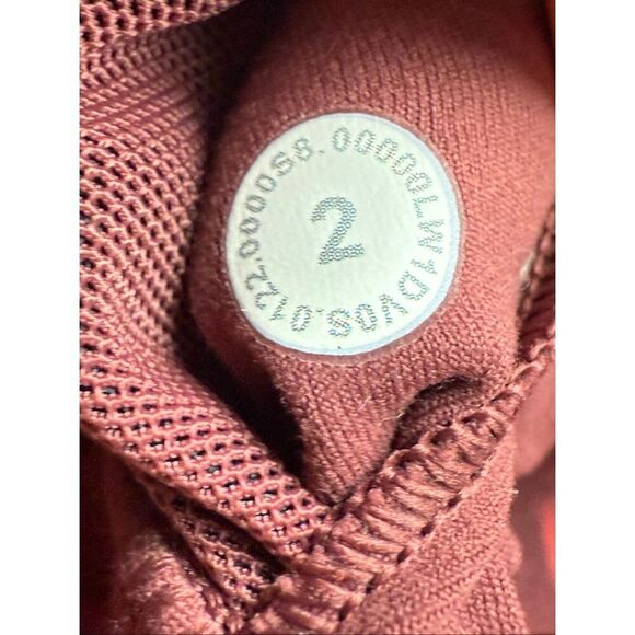 Lululemon Align Cropped Tank Top In Spray Leaf Fireside Red Multi Size 2 - Picture 8 of 11